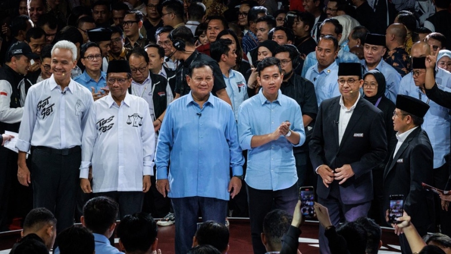 Các ứng viên tổng thống Indonesia chia sẻ quan điểm giải quyết vấn đề Biển Đông